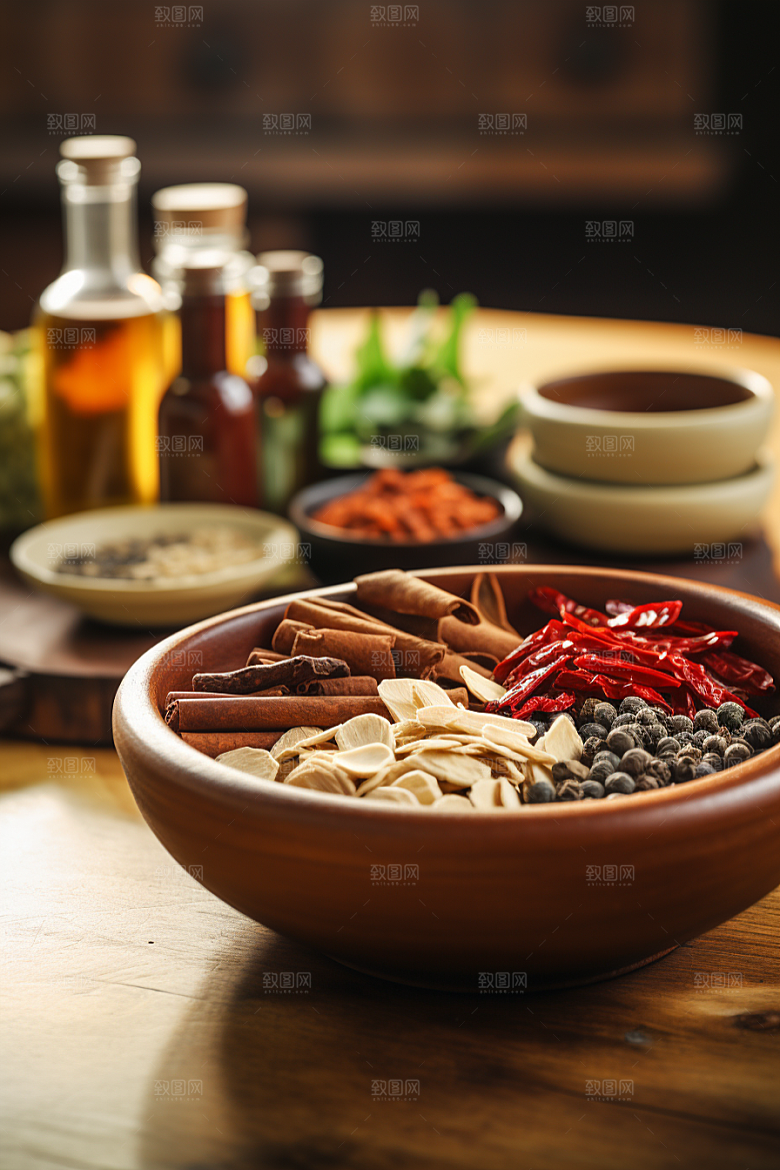 中药草药中医摄影图