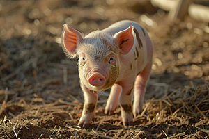 猪高清家畜摄影图
