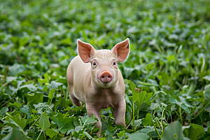 猪家畜农场摄影图