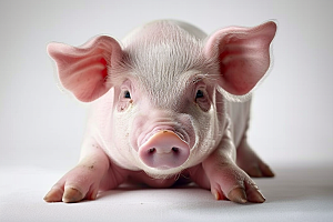 猪哺乳动物农村摄影图