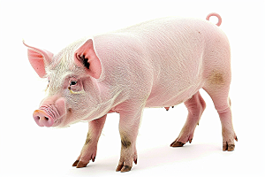 猪牲畜清新摄影图