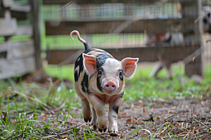猪高清哺乳动物摄影图