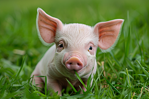猪哺乳动物动物摄影图