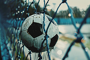 足球活力运动产品素材